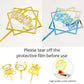 Happy Birthday Cake Topper, 20Pcs Gold Acrylic Happy Birthday Sign Cupcake Toppers Set For Boys Girls Women Men Birthday Party D