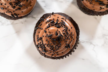 Bakerpan Black Nonpareils Sprinkles - 7 Ounces Black Sprinkles For Cake Decorating - Edible Nonpareils For Cupcakes, Ice Cream,