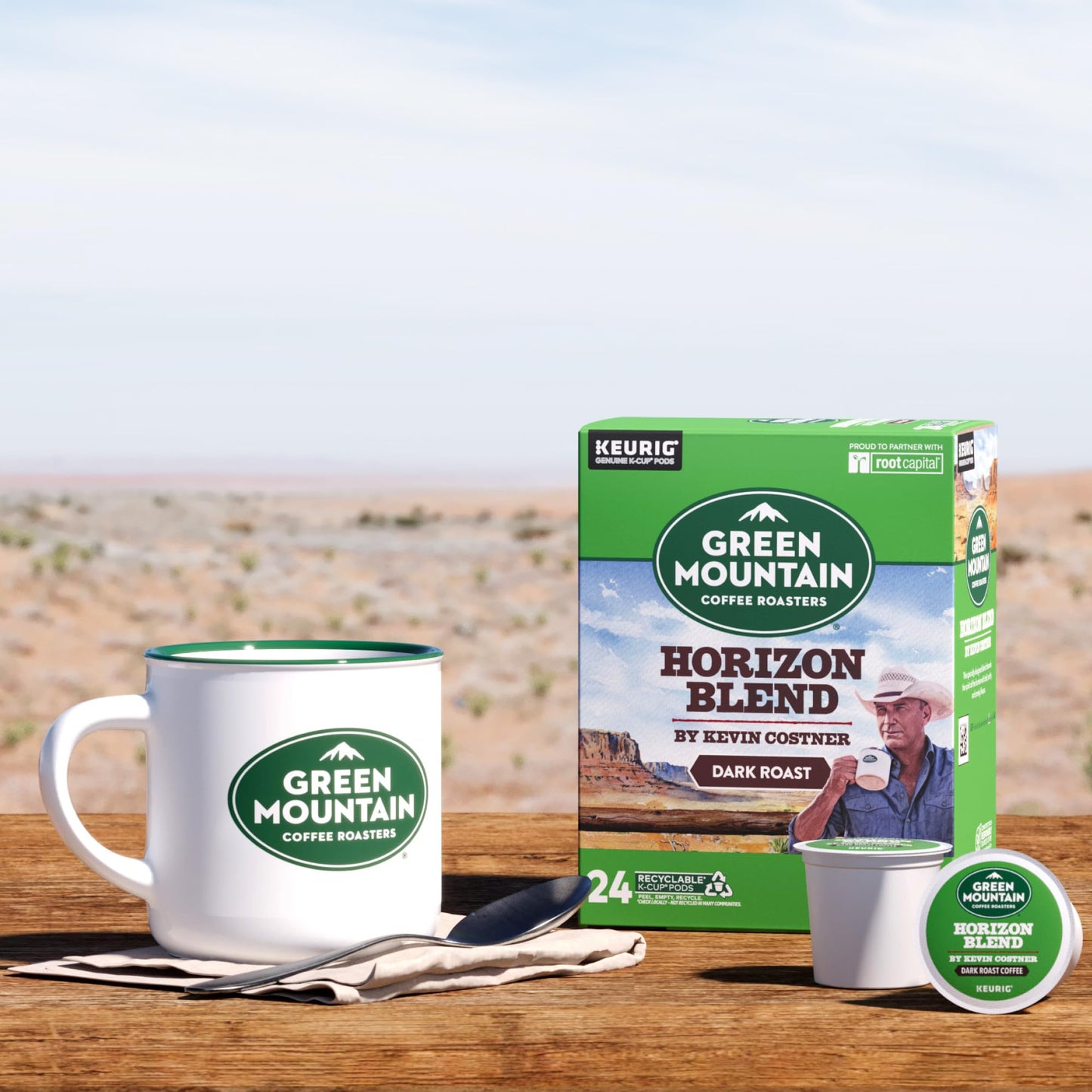 Green Mountain Coffee Roasters Horizon Blend Coffee, Single Serve Keurig K-Cup Pod, 96 Count