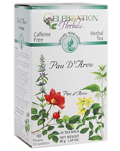 Celebration Herbals Pau Darco Inner Bark Tea Wc 24 Bag, 002 Pound