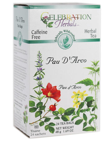 Celebration Herbals Pau Darco Inner Bark Tea Wc 24 Bag, 002 Pound