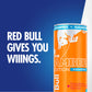 Red Bull Amber Edition Sugar Free Energy Drink, Strawberry Apricot, 8.4 Fl Oz, Pack of 4 Cans, Model RB243200