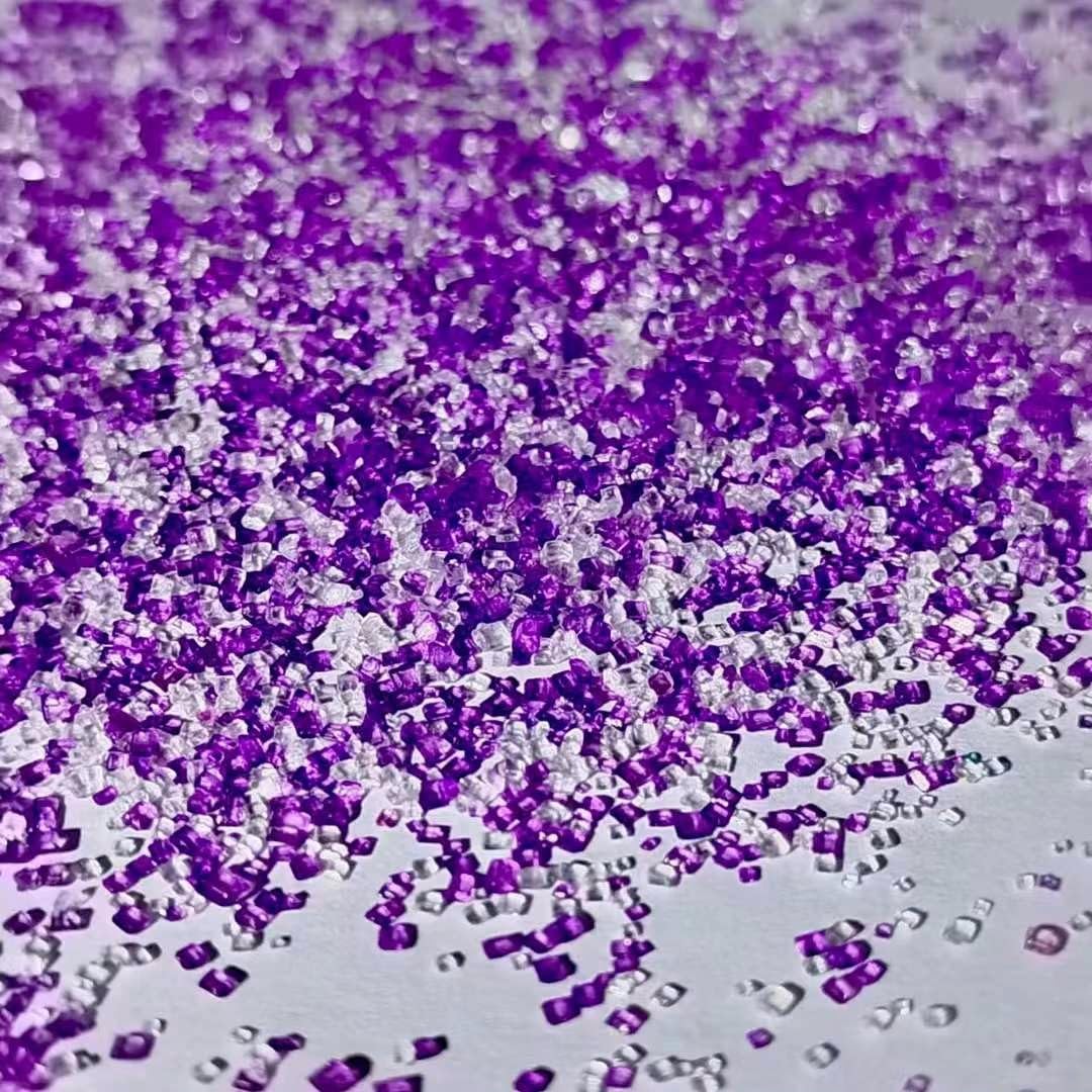 Edible Sanding Sugar Sprinkles For Cookie Decorating, Sugar Sprinkle Mix For Celebration Cakes, Cupcakes, Cookies, 3Oz (Purple&W