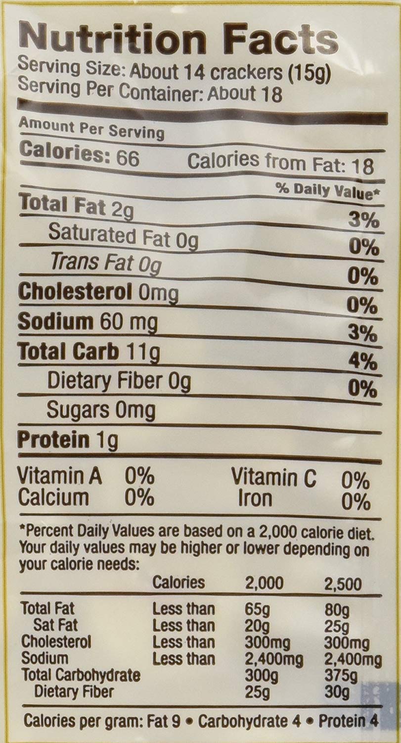 WESTMINSTER BAKERS CO. Oyster and Soup  ers, 9 Ounce (6 Pack)