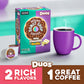 The Original Donut Shop Duos White Chocolate + Vanilla, Keurig Single Serve K-Cup pods, 72 Count
