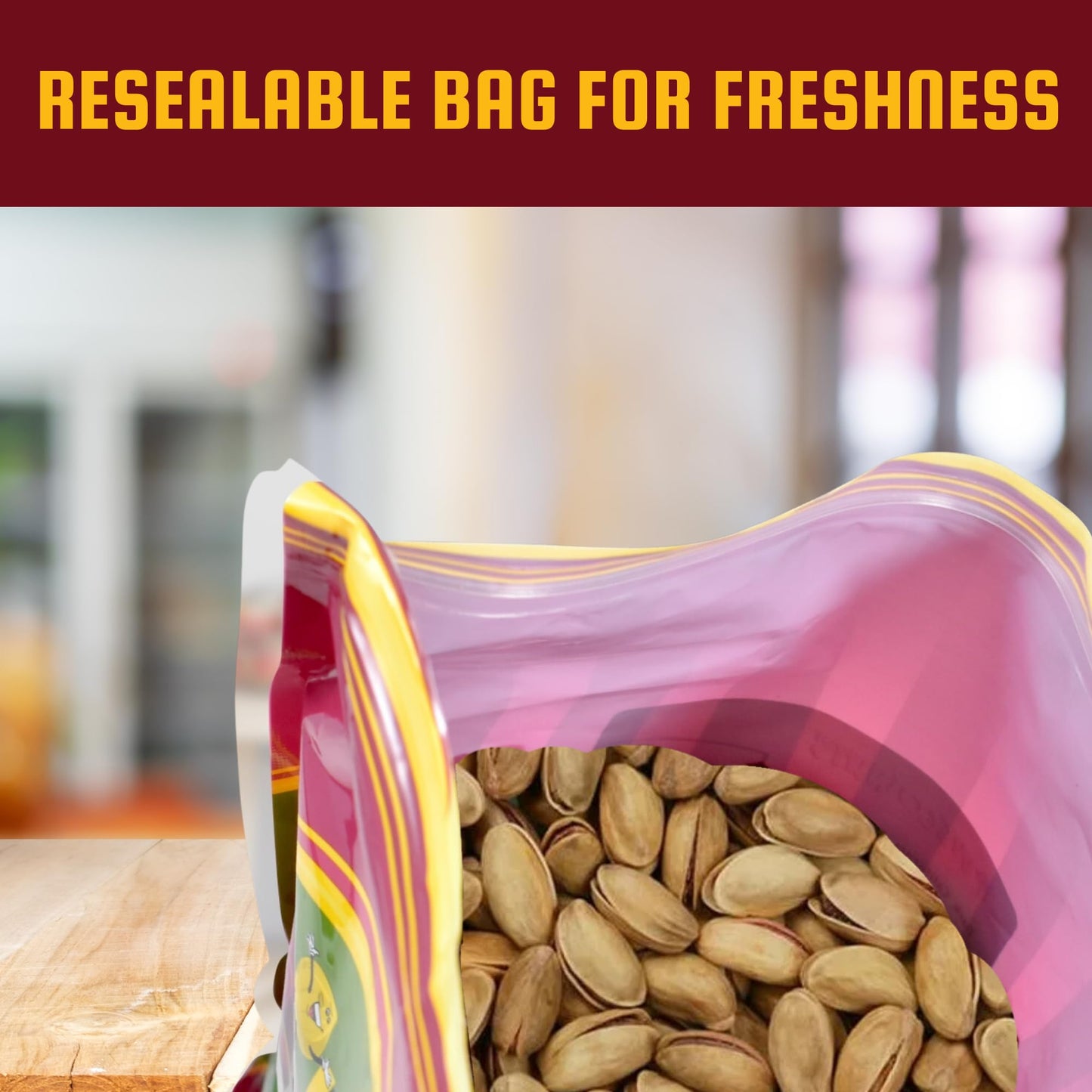Turkish Pistachios Antep Roasted Salted, In Shell - We Got Nuts (1 Lb.)