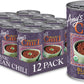 Amys Organic Vegan Medium Black Bean Chili, Gluten Free, Low Fat, 14.7 Oz (12 Pack), Natural
