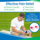Vivesole Gel Heel Cups For Pain, Plantar Fasciitis (Pair) - Silicone Insert Pads For Relief, Heel Spurs, Shoes, Achilles Treatme