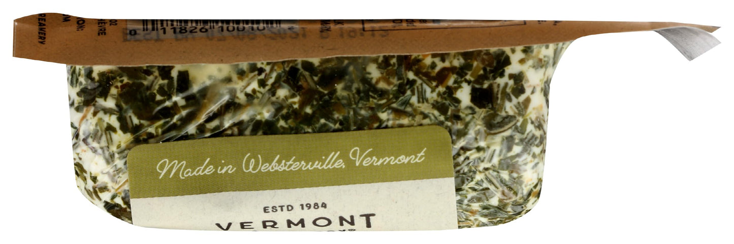 Vermont Creamery, Chvre with Herbs, Log, 4 oz