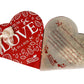 Anna And Sarah 2 Pack Premium Mixed Nuts Large Size Heart Shaped Gift Basket, Walnut-Almond-Cashew-Oregon Hazelnut-Apricot Seed-