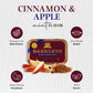 Barkleys Cinnamon & Apple Mints - Vegan Breath Mints in Reusable Tins, 50 Count, 1 Pack