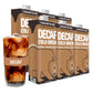 Wandering Bear DECAF Cold Brew Coffee  32 fl oz  6 pack - Smooth  Bold  Unsweetened  Shelf-Stable  and Ready to Drink Iced Coffee  Cold Brewed Coffee  Cold Coffee