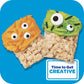 Rice Crispies Marshmallow Treats Mini Squares Halloween 100 Pack - Individually Wrapped Trick Treat Kids Snack Gift