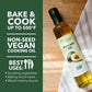 Benissimo 100% Pure Avocado Oil, Cold-Pressed Cooking Oil, 500ml Glass Bottle, Allergen-Free, Non-GMO