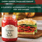 Stonewall Kitchen Farmhouse Red Relish, 16 Ounces, Pack of 2, Red