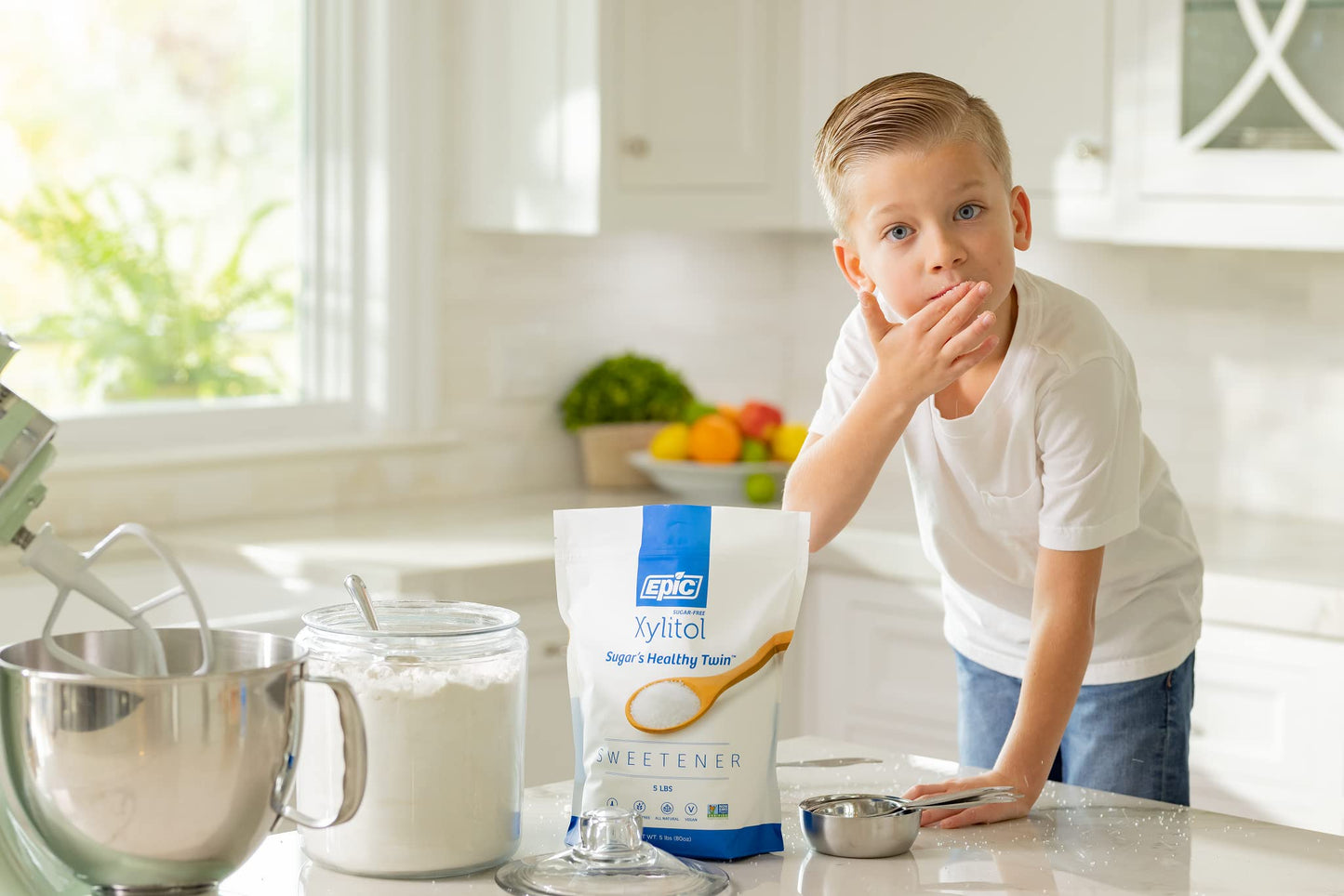 Epic Dental 100% Xylitol Sweetener Pouch (5 Pounds)