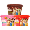 Eats On Eatson Tteokpokki 3 Flavors With Kpop Seventeen (Assort 6 Pack) - Hot Spicy & Sweet, Spicy Creamy, Jjajang From Korea