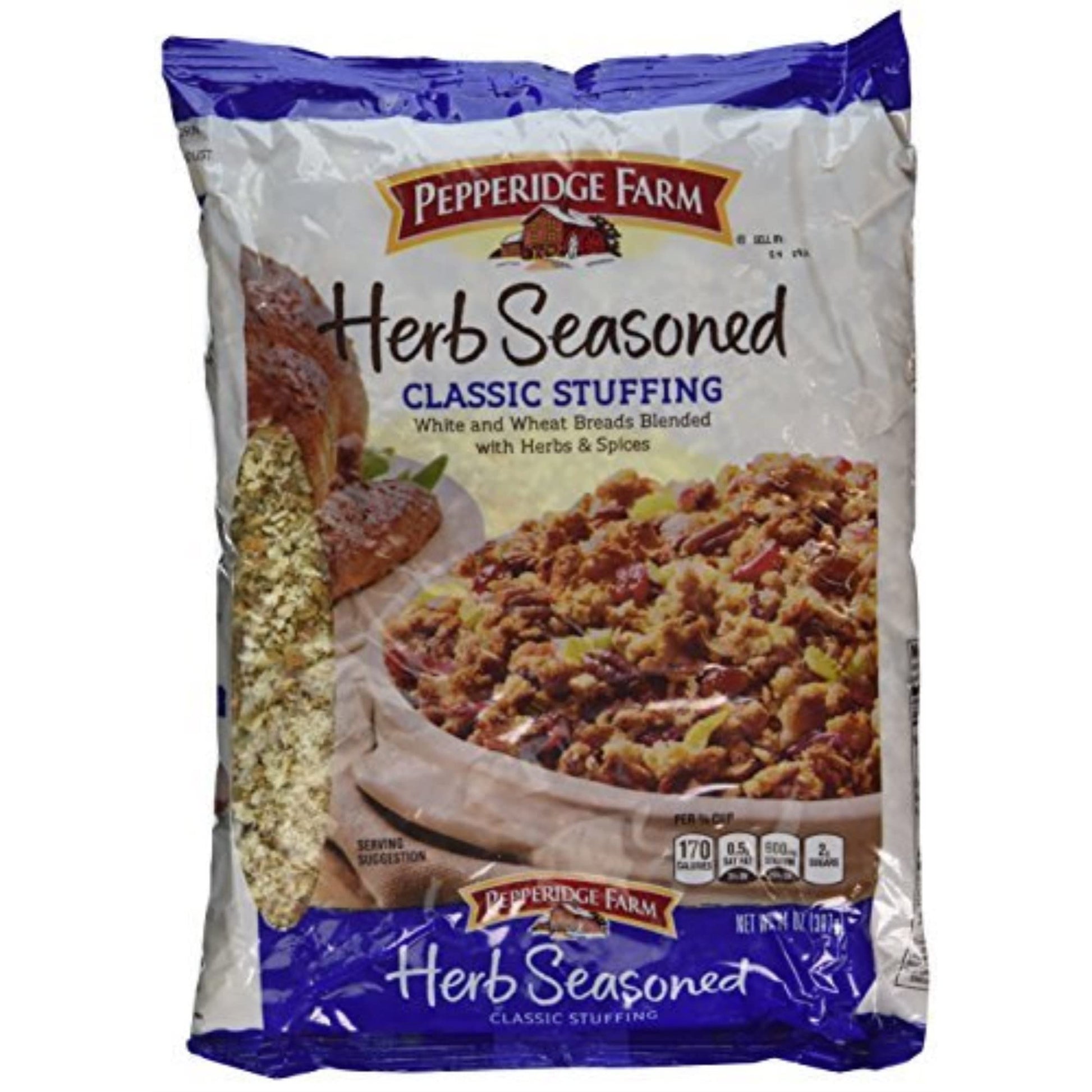 Pepperidge Farm Herb-Seasoned Stuffing 14-Oz. Bag (Pack Of 3)