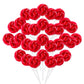 ZOFIA SWEET 32 Pack Red & White Twist Swirl Lollipops, Natural Cranberry Flavor, Gluten Free, Individually Wrapped