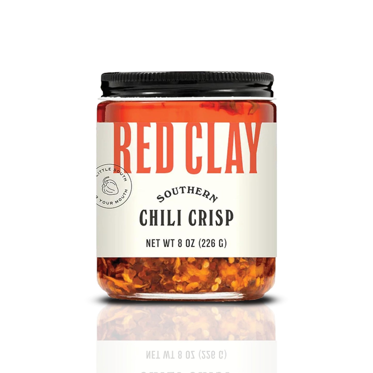 Red Clay Chili Crisp - Crunchy Garlic Chili Oil | Spicy Chili Crisp | Gluten Free Chili Crisp | 8oz Paleo Friendly Crisp | Shall