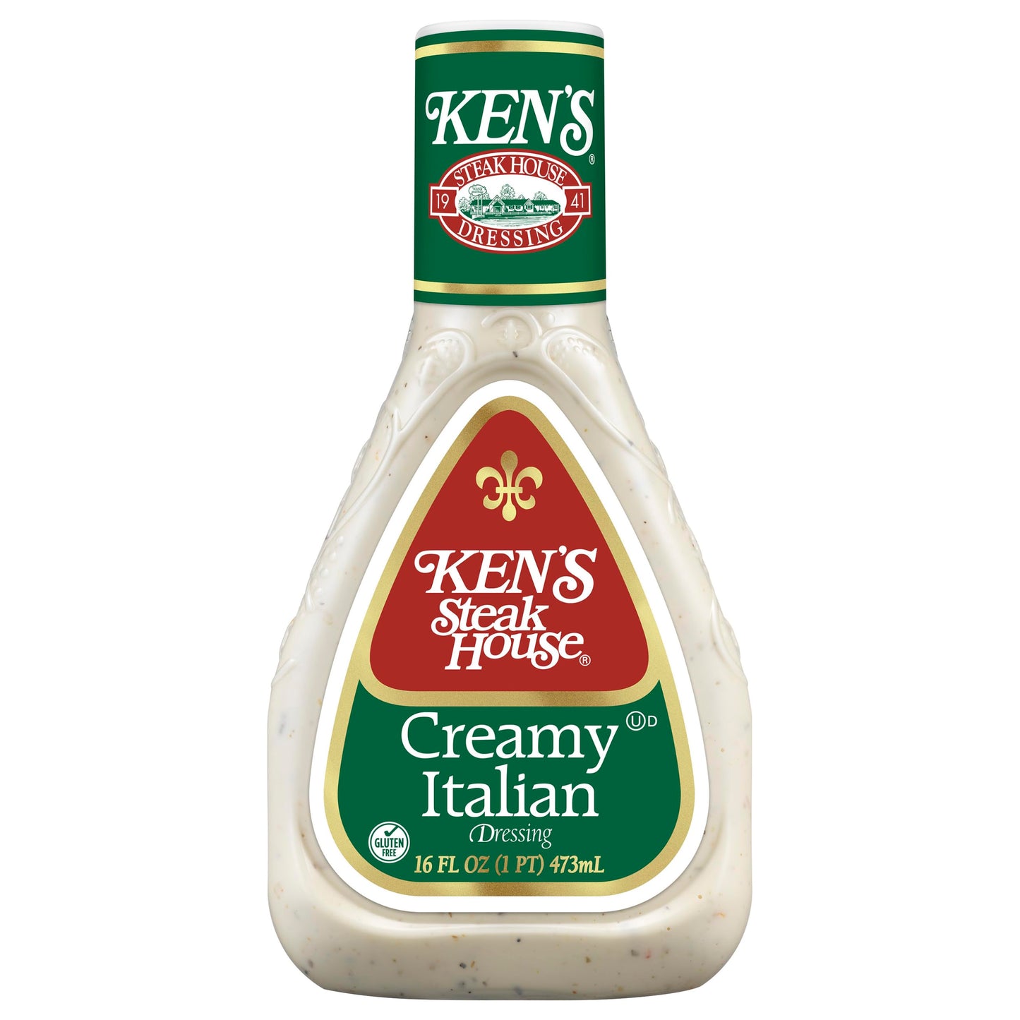 Ken'S Steak House Creamy Italian Dressing,16 Fl Oz (Pack Of 2)