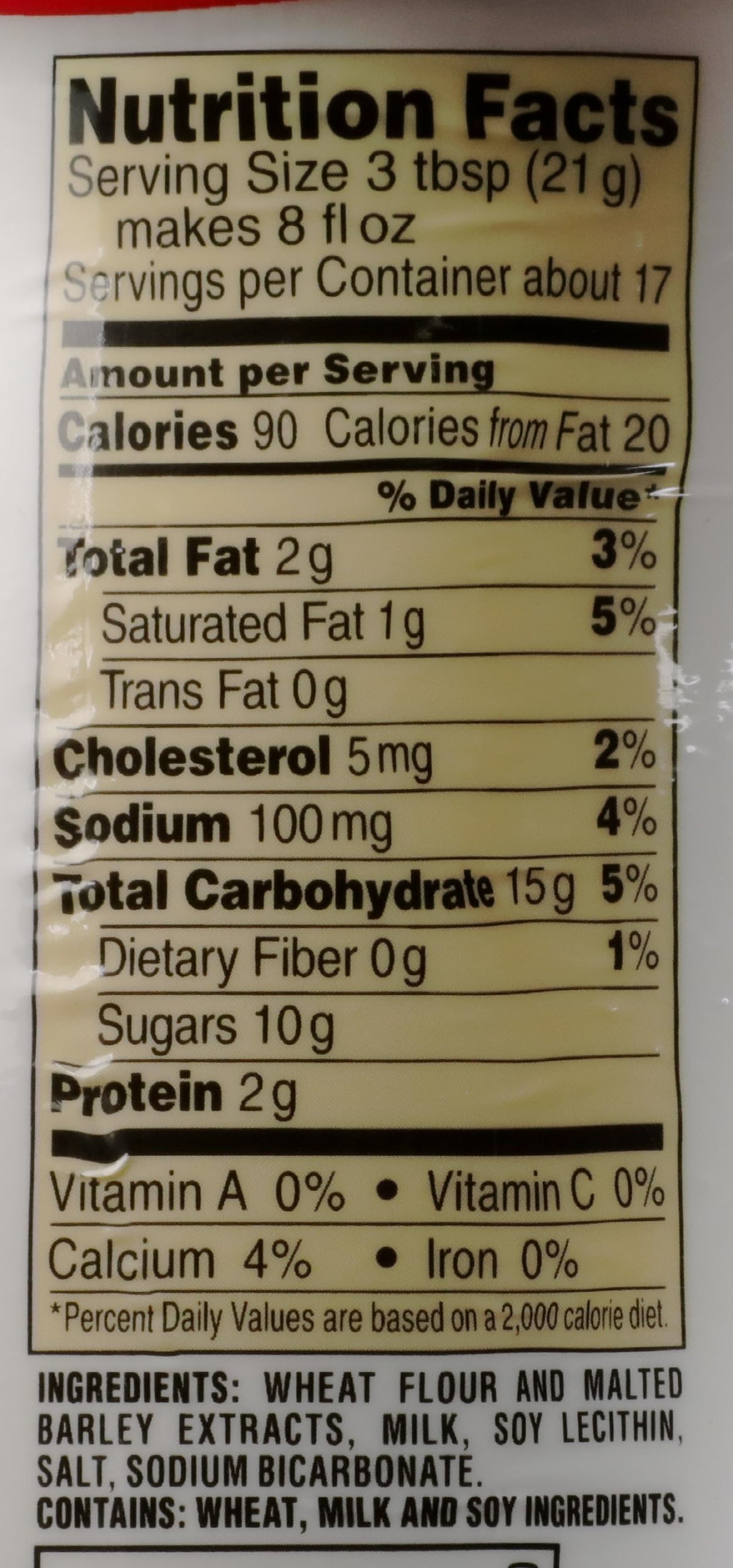 Nestle Carnation Original Malted Milk (13 Oz.)