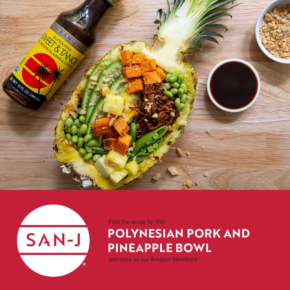 SAN J SAUCE SWEET & TANGY GF 10OZ