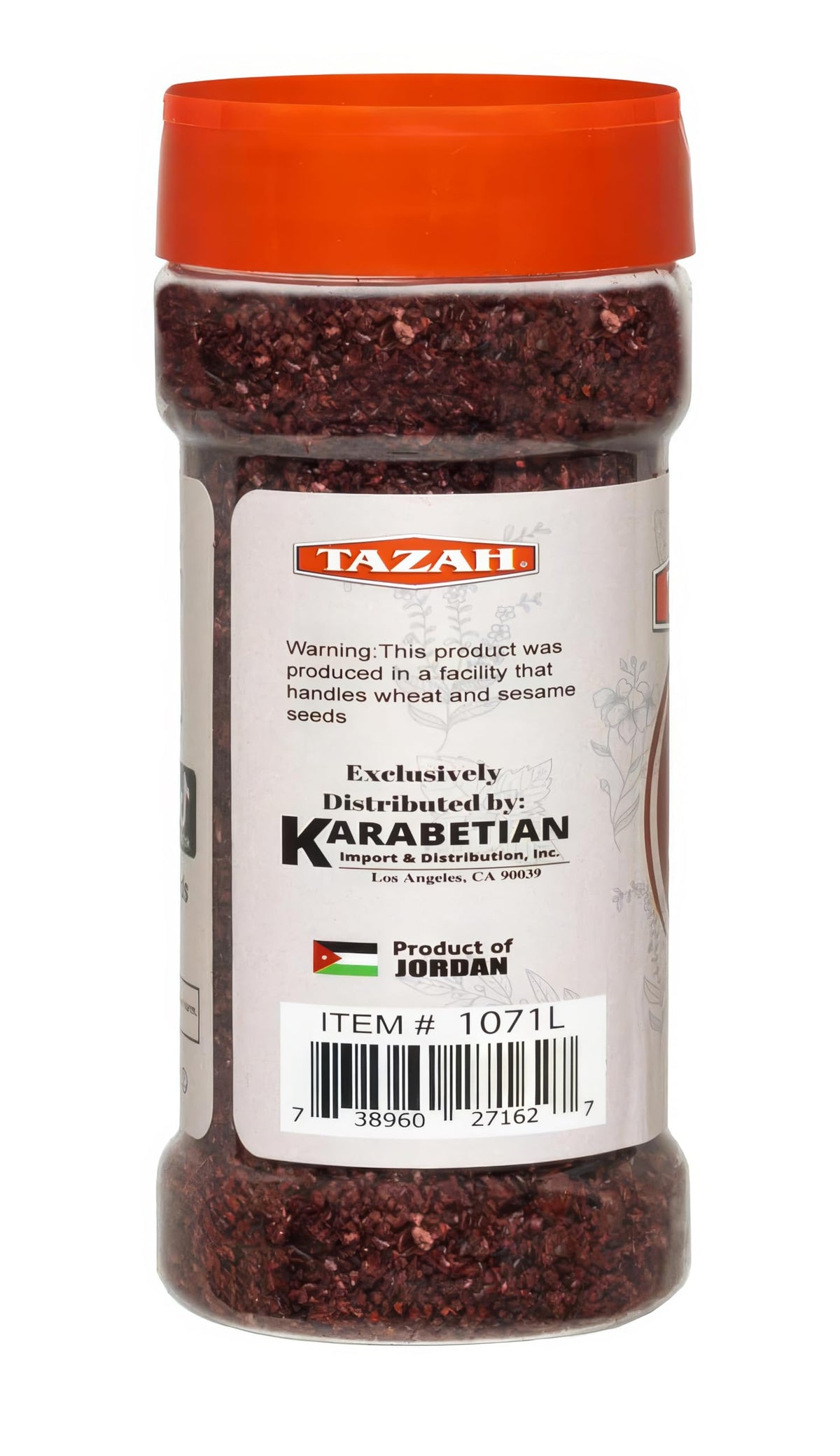 Pure Sumac Tazah Pure Sumac Spice 3.52 Oz (100G) Coarse Ground Sumac From Jordan ...