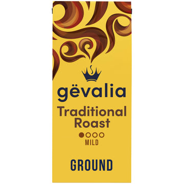 Gevalia Traditional Mild Roast Ground Coffee (12 Oz Bag)
