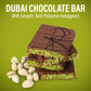 Dubai Chocolate Bar - Premium Chocolate Dubai Bar With Crunchy Pistachios In An Elegant Gift Box - 7Oz Pistachio Bars For A Luxu