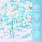 Blue Sprinkles For Cake Decorating, 3.52Oz Edible White Pearl Sprinkles, Cupcake Sprinkles, Baking Sprinkles, Ice Cream Sprinkle
