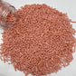 Senchanting Rose Gold Jimmies Sprinkles, Edible Sprinkle Mix, Birthday Jimmy Sprinkles Toppers For Decorating Baking Cupcakes Ca