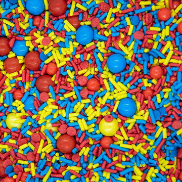 Toy Box Hero Story Sprinkles For Cake Cookie Cupcake Decorating And Baking Fancy Edible Cake Sprinkles And Toppings In Blue Jimm