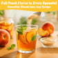 Peach Powder, 4 oz/114 g Rich Peach Flavoring for Baking, Smoothies, Desserts & Drinks, Alternative to Frozen Peaches & Freeze D
