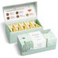 Tea Forte Lotus Relaxing Tea, Presentation Box Sampler Gift Set, Assorted Variety Handcrafted Pyramid Infuser Bags, Black, Green, Oolong, White, Herbal, 20 Count (Pack Of 1)