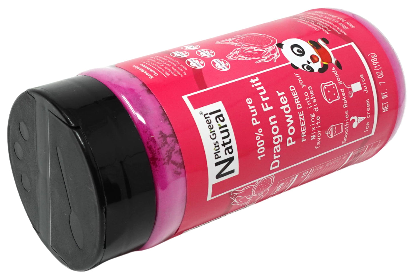 Npg Freeze Dried Red Dragon Fruit Juice Powder 7 Ounces, Dehydrated Fresh Dragonfruit Pitaya Powder For Food Coloring, Baking, P