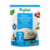 Reganic Organic Basmati Rice with Cloves & Cardamom, USDA Organic, 6g Protein, Aromatic & Fluffy, 100% Recyclable Microwave Pouc