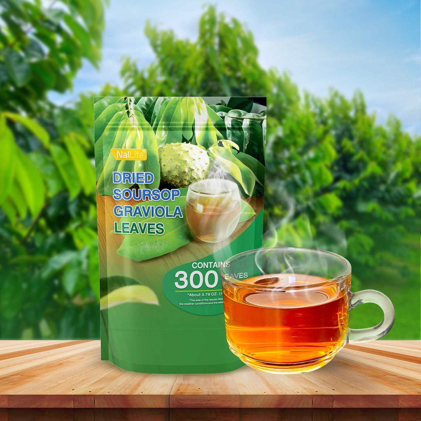 Nallife Soursop Graviola Leaves For Tea 300 Leaves