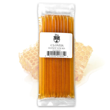 English Tea Store Honey Sticks, Clover Flavor, 20 Count Pack