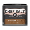 CHEF SALT NY Steak Seasoned Salt, 2.5 oz Salt Shaker