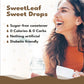 Wisdom Natural Brands Stevia Liquid Sweet Drops - Hazelnut Flavored Drops, Stevia Liquid Sweetener, Zero-Calorie, Sugar-Free Syr