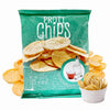 Protiwise Sea Salt & Vinegar Protein Chips | High Protein 14G, High Fiber | Gluten-Free, Low Calorie, Low Carb Snack | Guilt-Free Healthy Snacks | 7/Bags