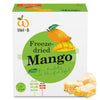 Wel-B Freeze Dried Fruit Snack, Fresh Mango Freeze Dried to a Crispy Texture While Retaining Natural Flavor and Nutrition, Great