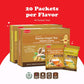 Pocas Honey Ginger Tea Bundle - Original & Lemon Flavor, Instant Tea Powder Packets, Non-GMO, Gluten Free, 40 Count