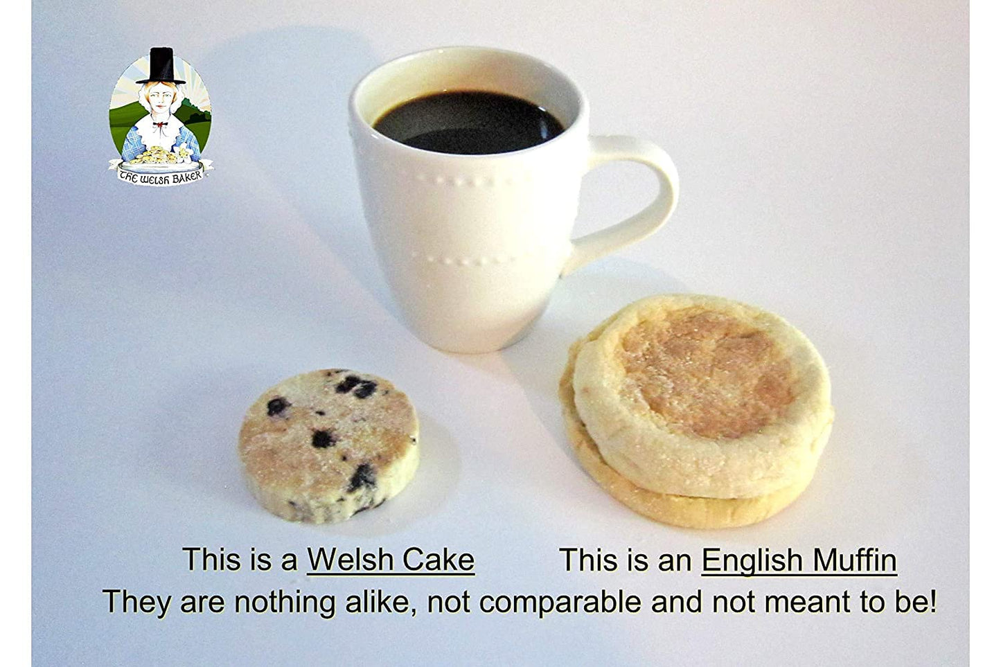 The Welsh Baker Welsh Cakes Variety Box - Currant & Cranberry Orange - 8 Total Cakes - 4 Ounce (Pack of 2)