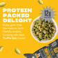 Where You Bean Edamame Beans Snack, Truffle Salt, High Protein, Keto & Vegan, 0.9 oz (Pack of 8), Multicolor