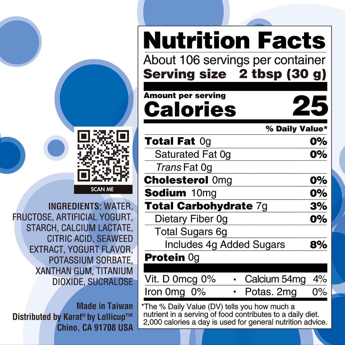 Tea Zone 7 Lb Gourmet-Series Yogurt Popping Pearls