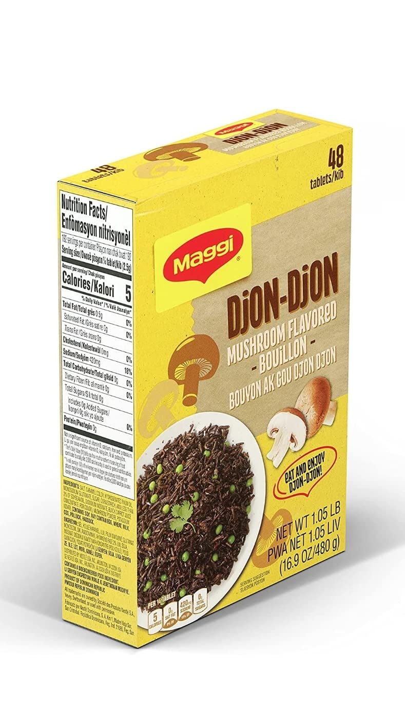 MAGGI Djon Djon bouillon cubes - mushoom flavored 1 box (48 cubes)