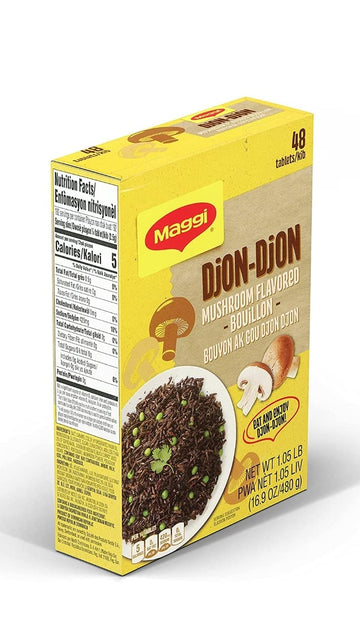 MAGGI Djon Djon bouillon cubes - mushoom flavored 1 box (48 cubes)