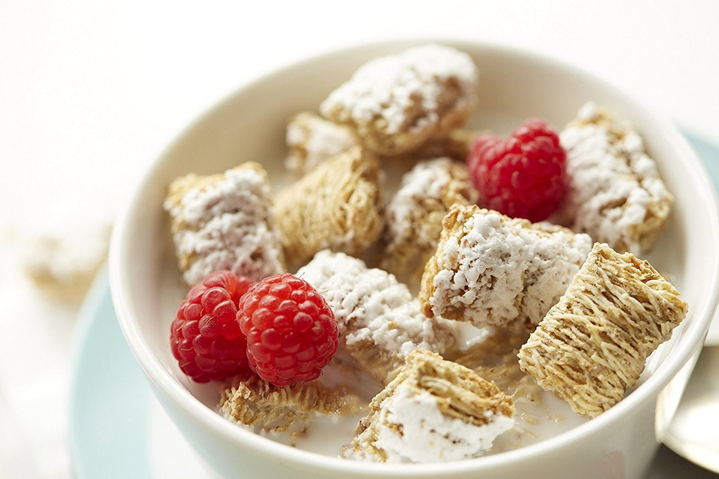 Malt-O-Meal Frosted Mini Spooners Whole Grain Breakfast Cereal, Frosted Shredded Wheat, 30 Ounce (Pack Of 8)